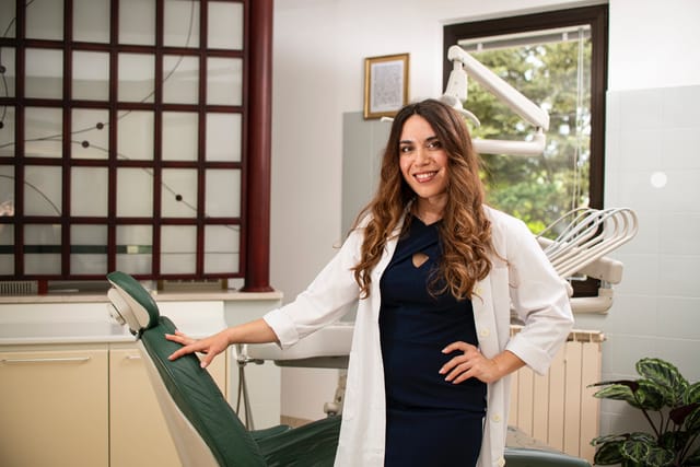 Natalija Klemenc dr. dent. med. v zobozdravstveni ordinaciji